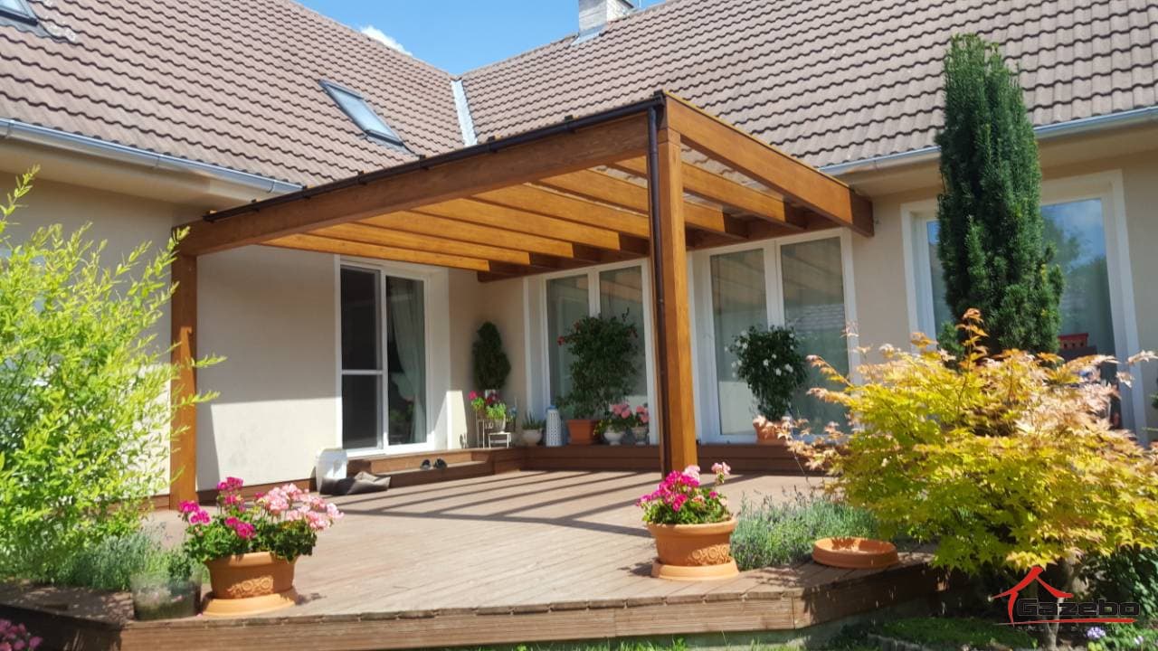 Drevená pergola Miláno