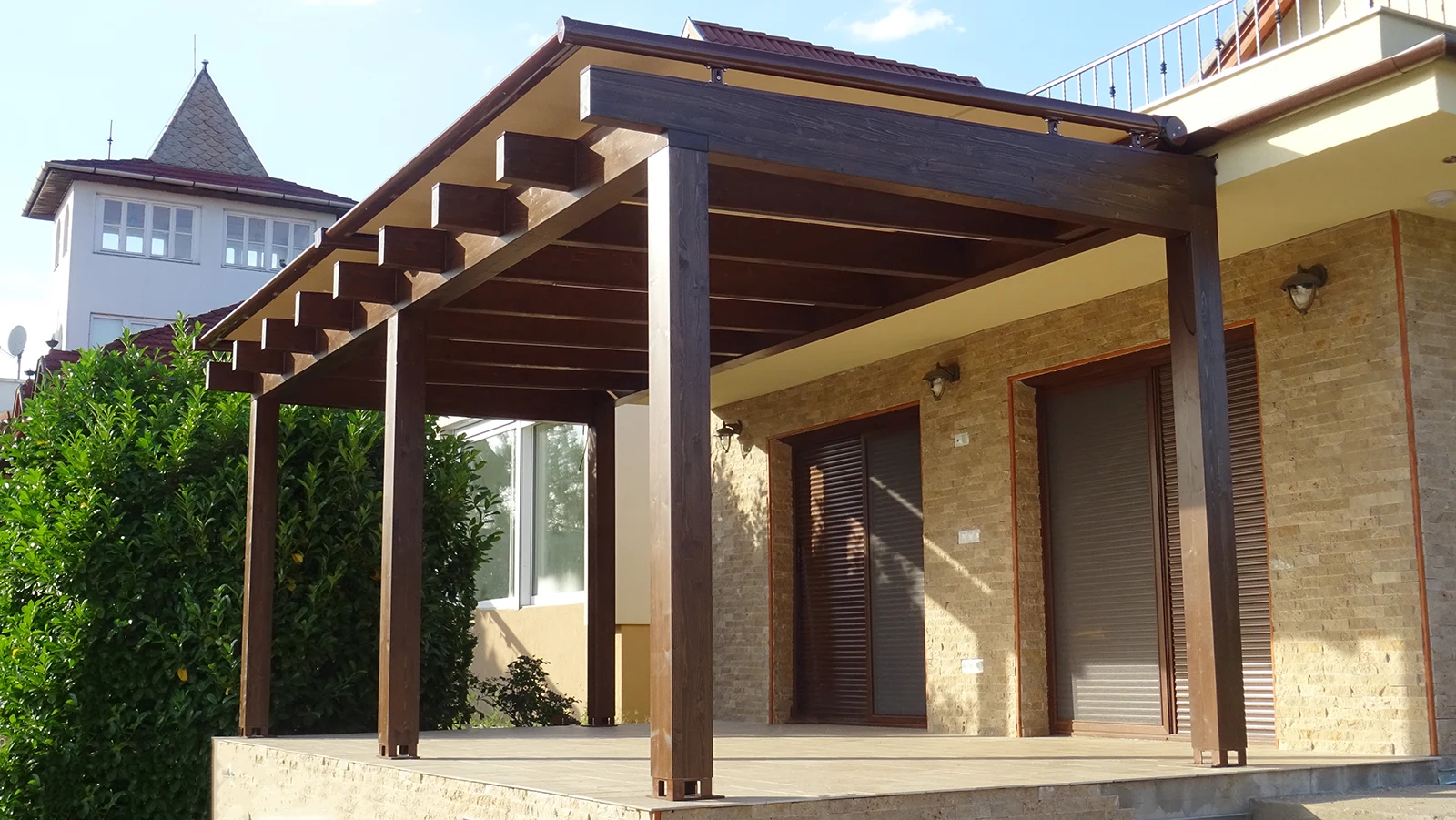 Drevená pergola Fenix