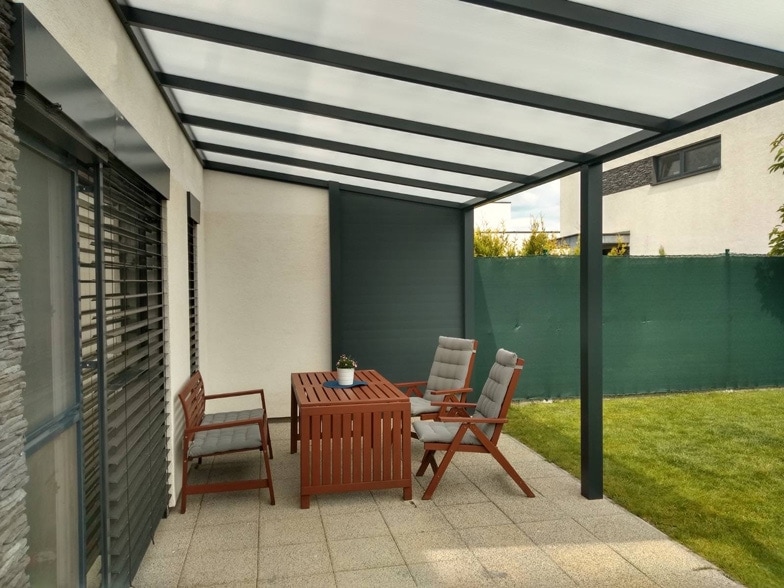 Pergola Basic Class s polykarbonátovou strechou