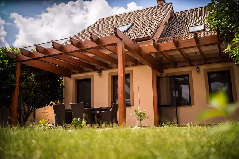 Drevená pergola Kartágo